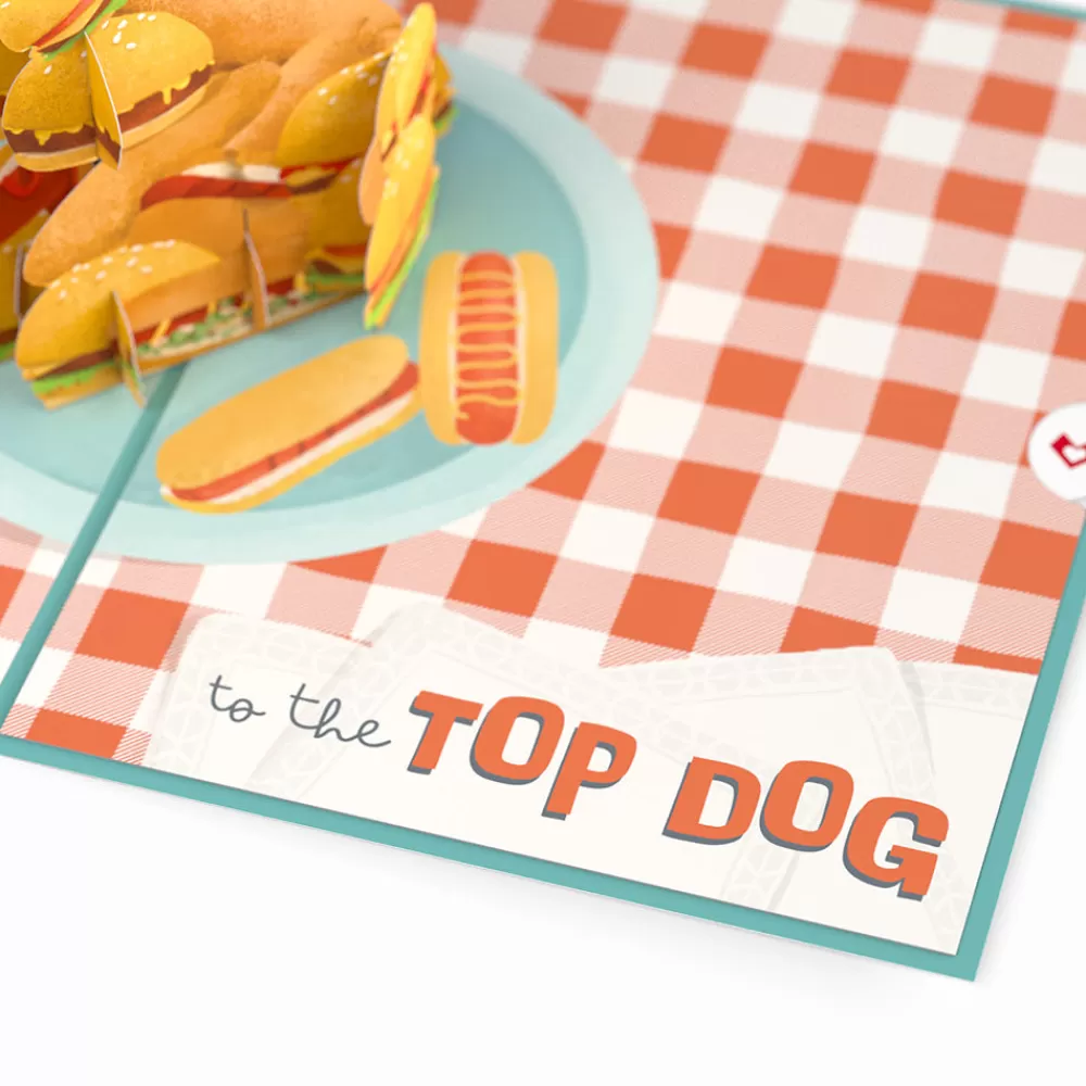 Lovepop Father'S Day 6/15 | Dad | Top Dog Father’s Day Pop-Up Card