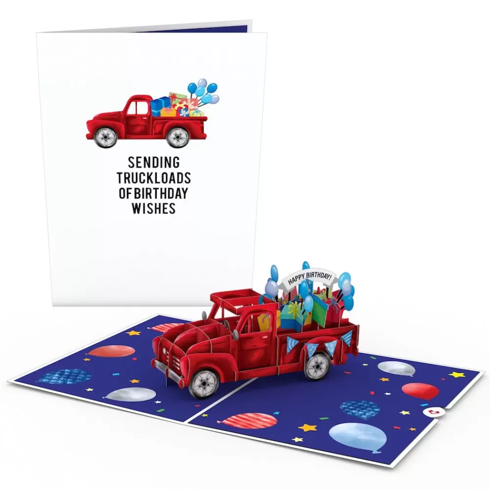 Lovepop Greeting Cards | Birthday | Truckloads of Birthday Wishes Pop-Up Card