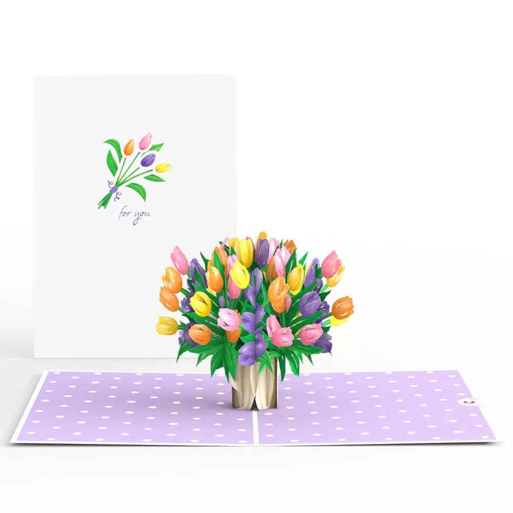 Lovepop Greeting Cards | Birthday | Tulips Pop-Up Card