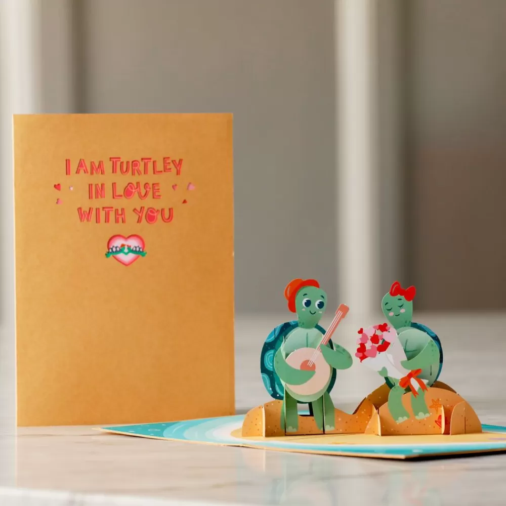 Lovepop Greeting Cards | Anniversary | Turtley in Love Pop-Up Card