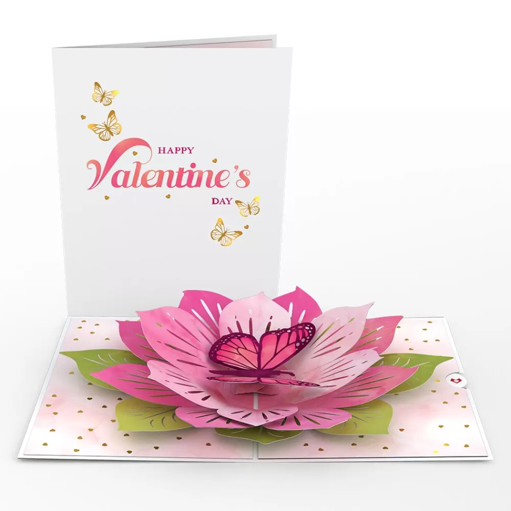 Lovepop Greeting Cards | Valentine'S Day 2/14 | Valentine’s Day Butterfly Pop-Up Card