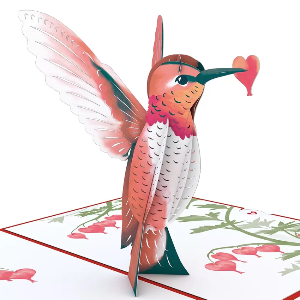 Lovepop Valentine'S Day 2/14 | Her | Valentine’s Day Hummingbird Pop-Up Card