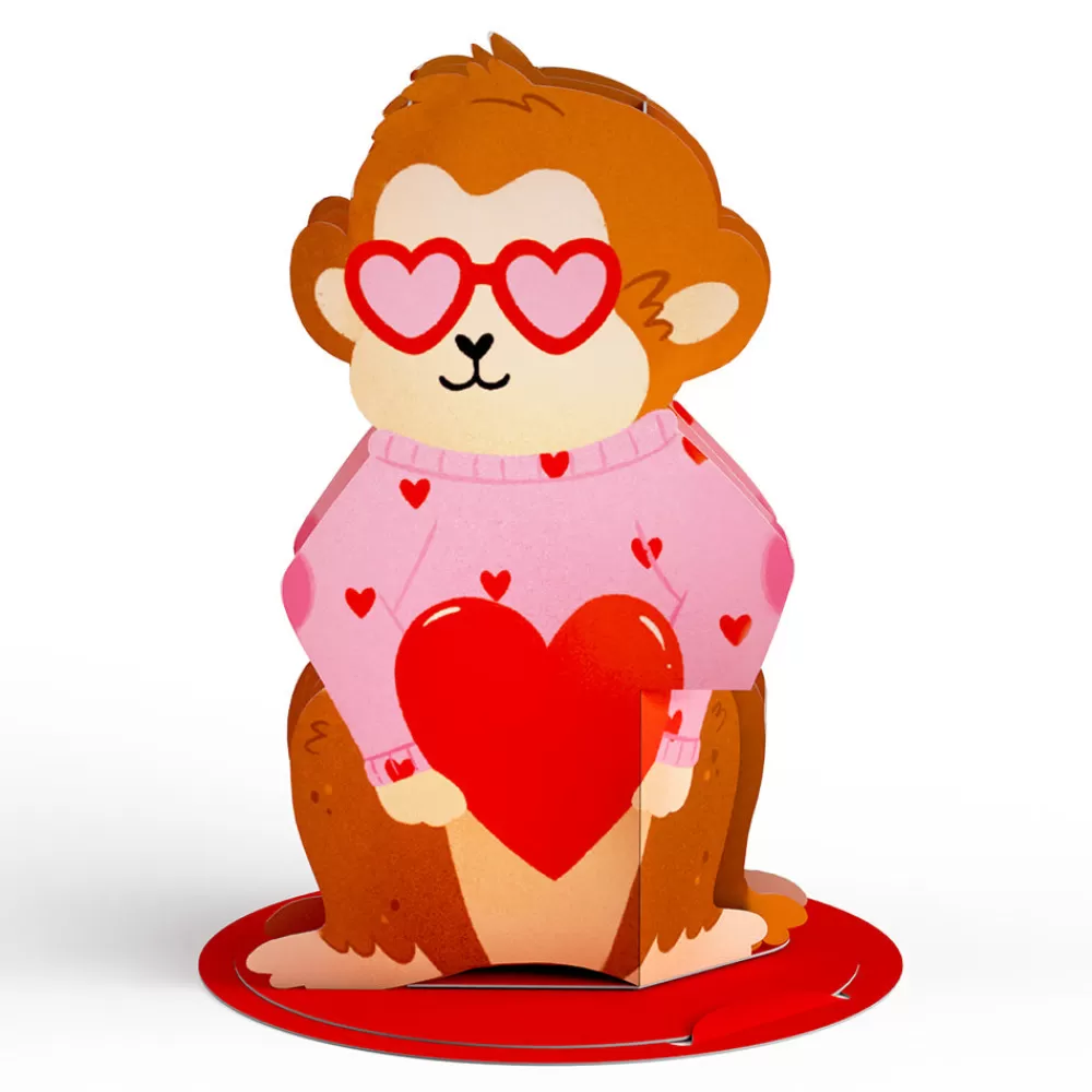 Lovepop Valentine'S Day 2/14 | Kids | Valentine’s Day Safari Assorted Cards Kids Classroom 24-Pack