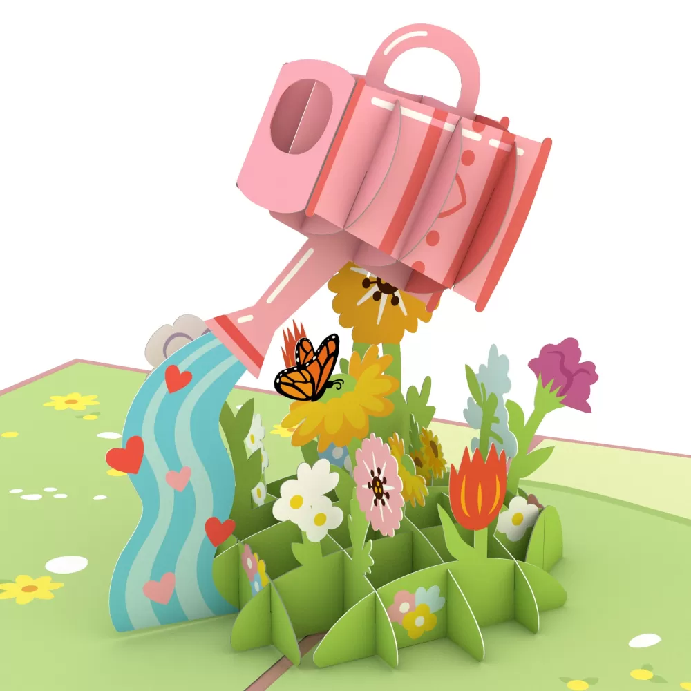 Lovepop Greeting Cards | Mother'S Day 5/11 | Watering Can Mother's Day Pop-Up Card