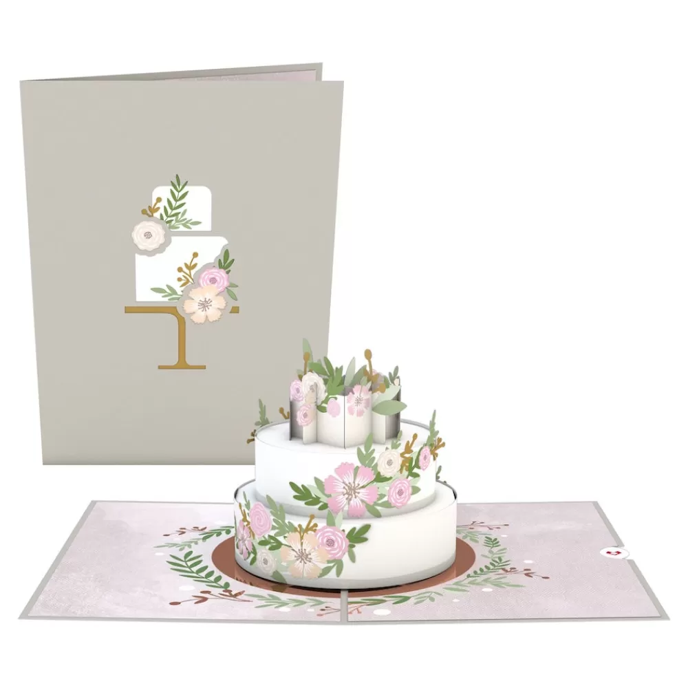 Lovepop Greeting Cards | Congratulations | Wedding Cake Pop-Up Card