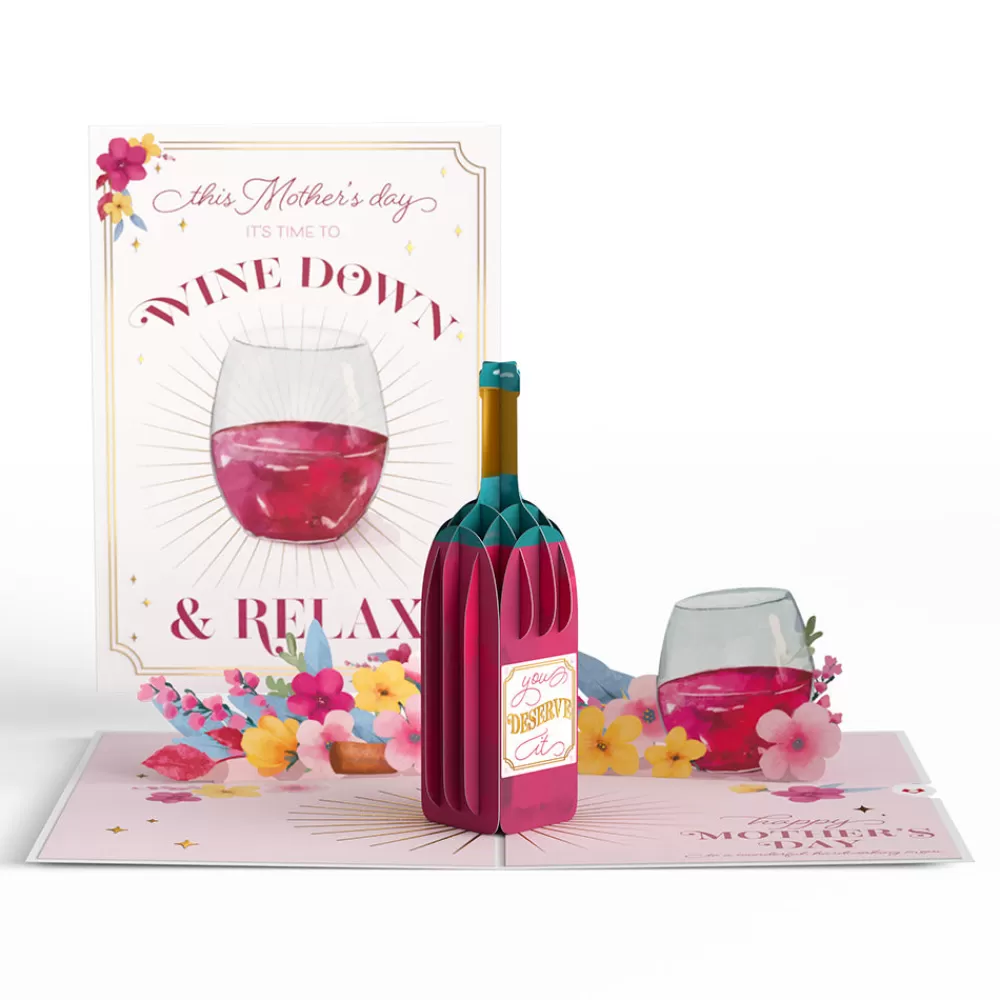 Lovepop Greeting Cards | Mother'S Day 5/11 | Wine Down and Relax Mother's Day Pop-Up Card