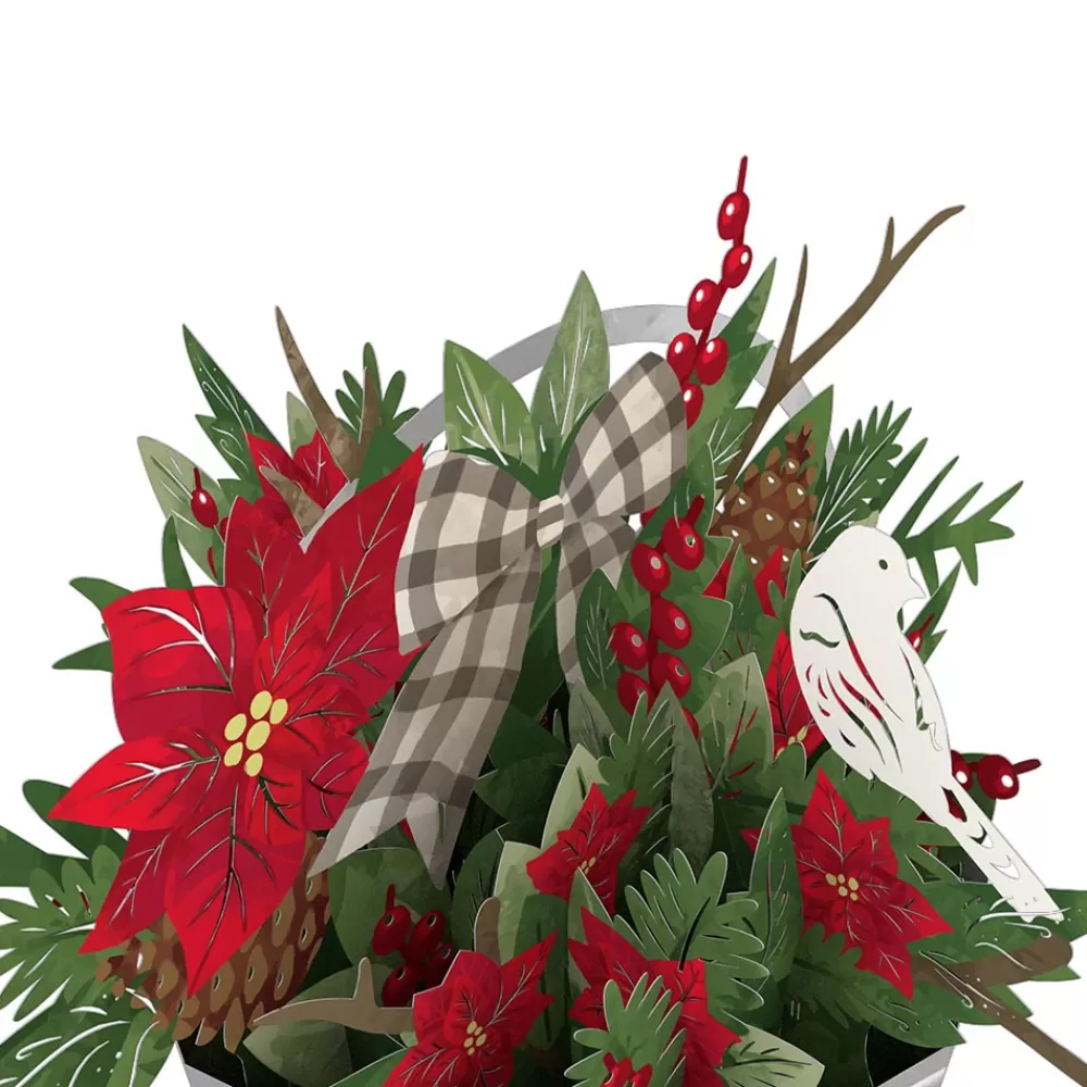 Lovepop Christmas 12/25 | Winter Flower Basket Decoration