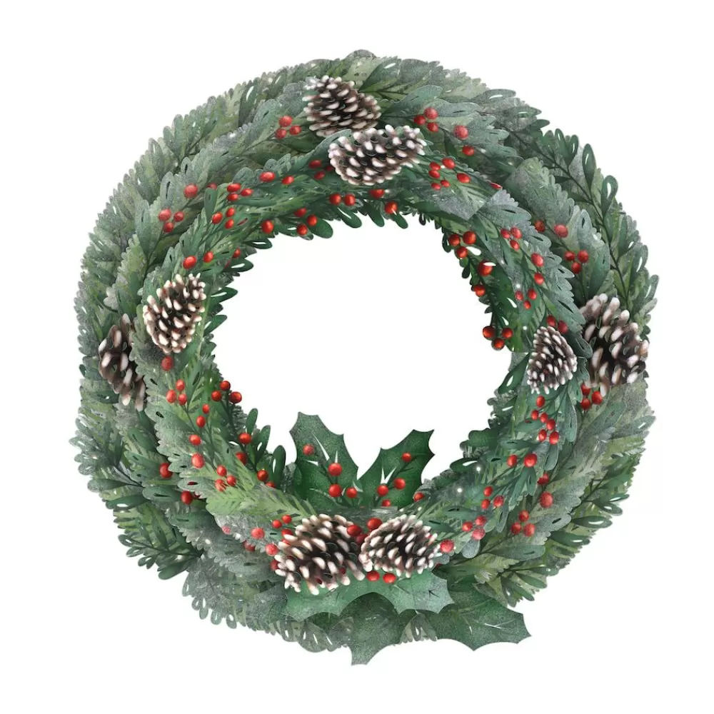 Lovepop Decor | Christmas 12/25 | Winter Greens Wreath