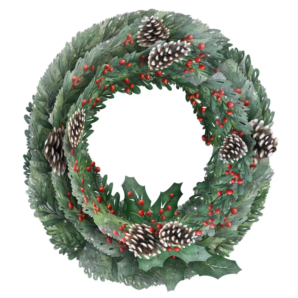 Lovepop Decor | Christmas 12/25 | Winter Greens Wreath