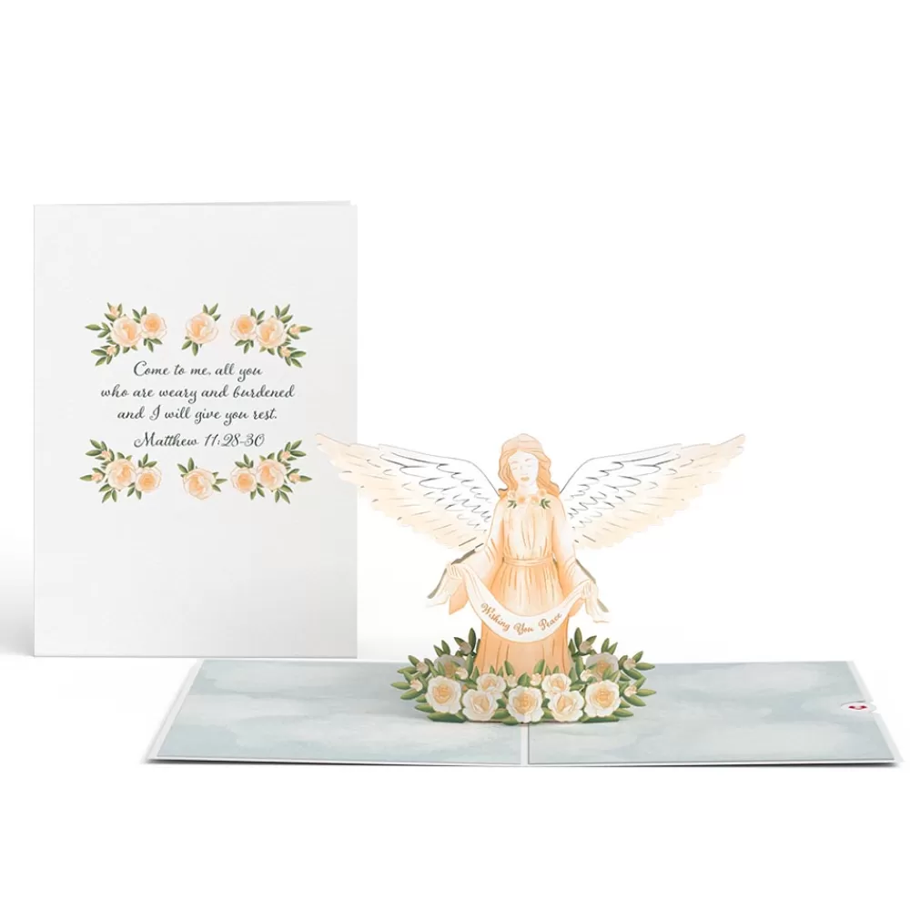 Lovepop Greeting Cards | Religious | Wishing You Peace Sympathy Pop-Up Card