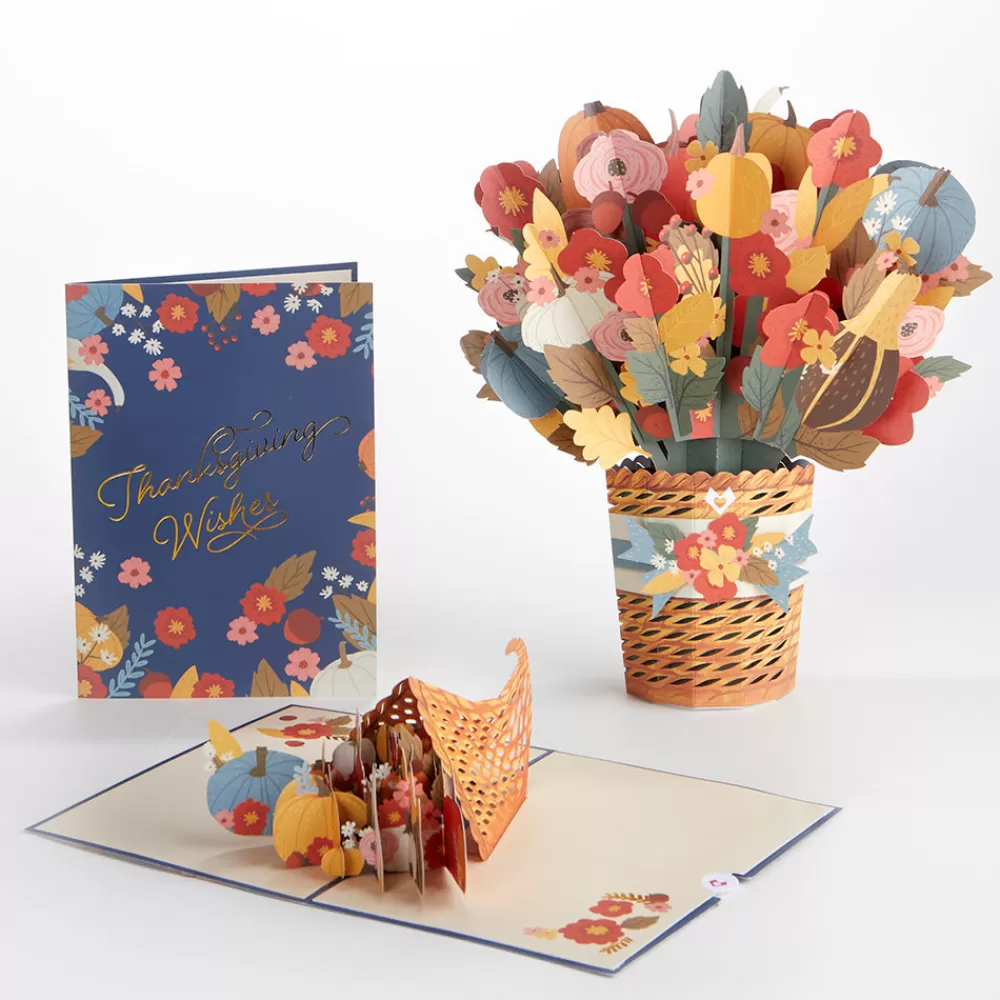 Lovepop Pop-Up Bouquets | Card & Gift Bundles | Woodland Harvest Thanksgiving Bundle