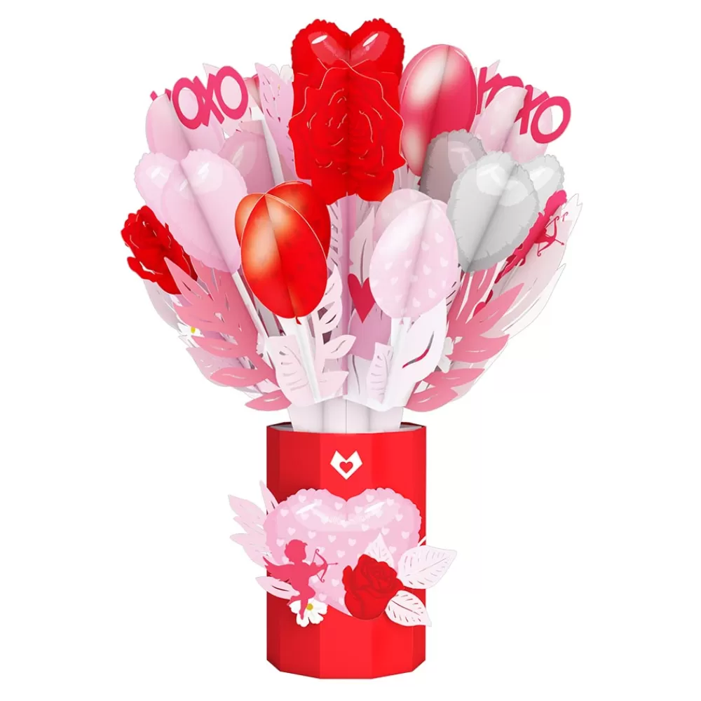 Lovepop Pop-Up Bouquets | Valentine'S Day 2/14 | XOXO Love Balloon Valentine's Day Bouquet