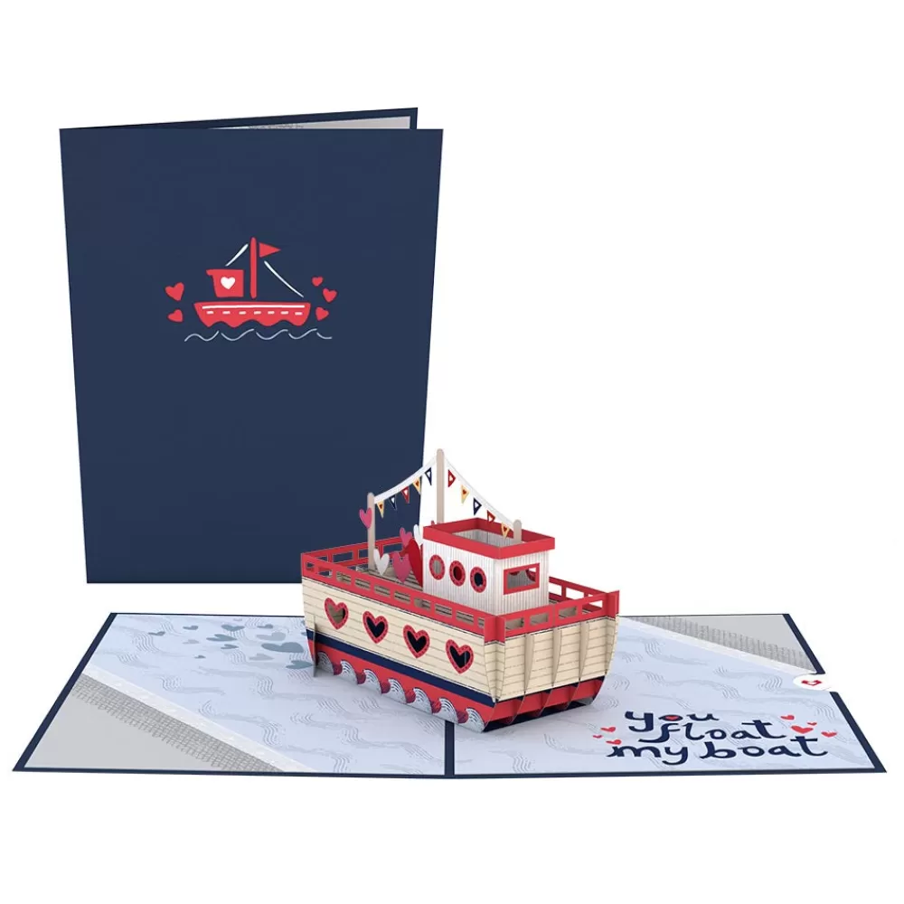 Lovepop Greeting Cards | Anniversary | You Float My Boat Pop-Up Card