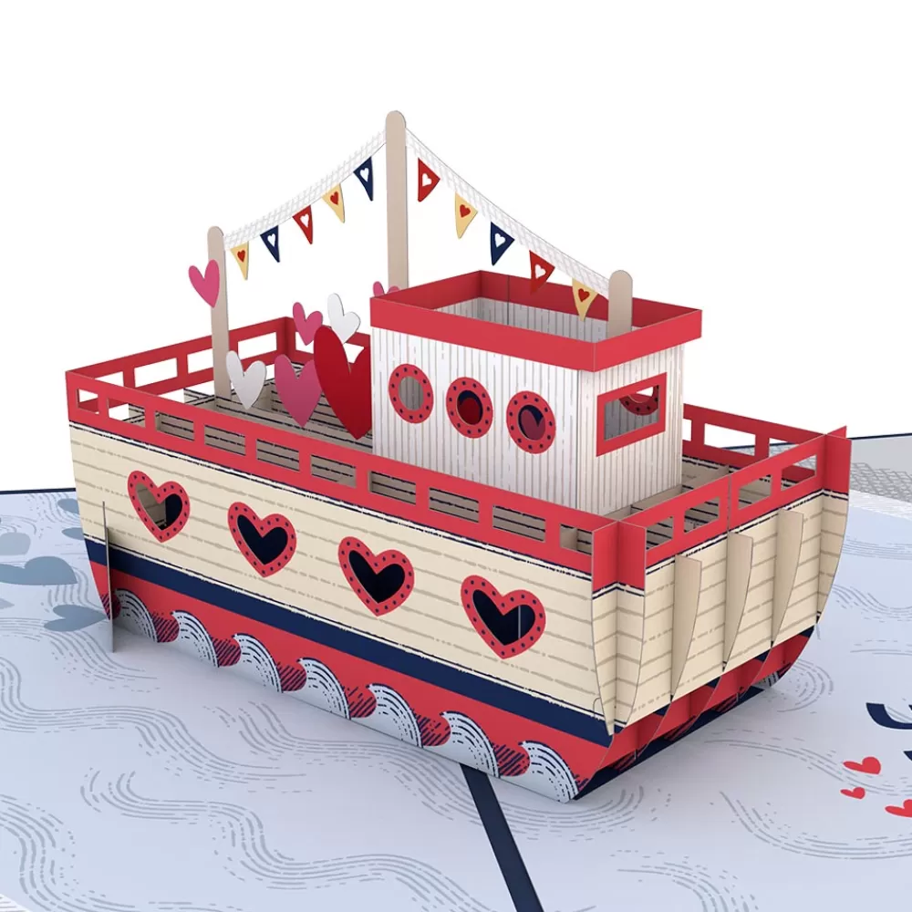 Lovepop Greeting Cards | Anniversary | You Float My Boat Pop-Up Card