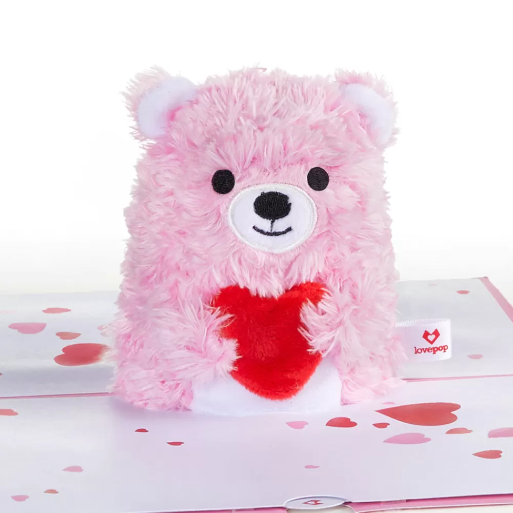 Lovepop Plushpop | Anniversary | You Make Me Beary Happy' Plushpop Card