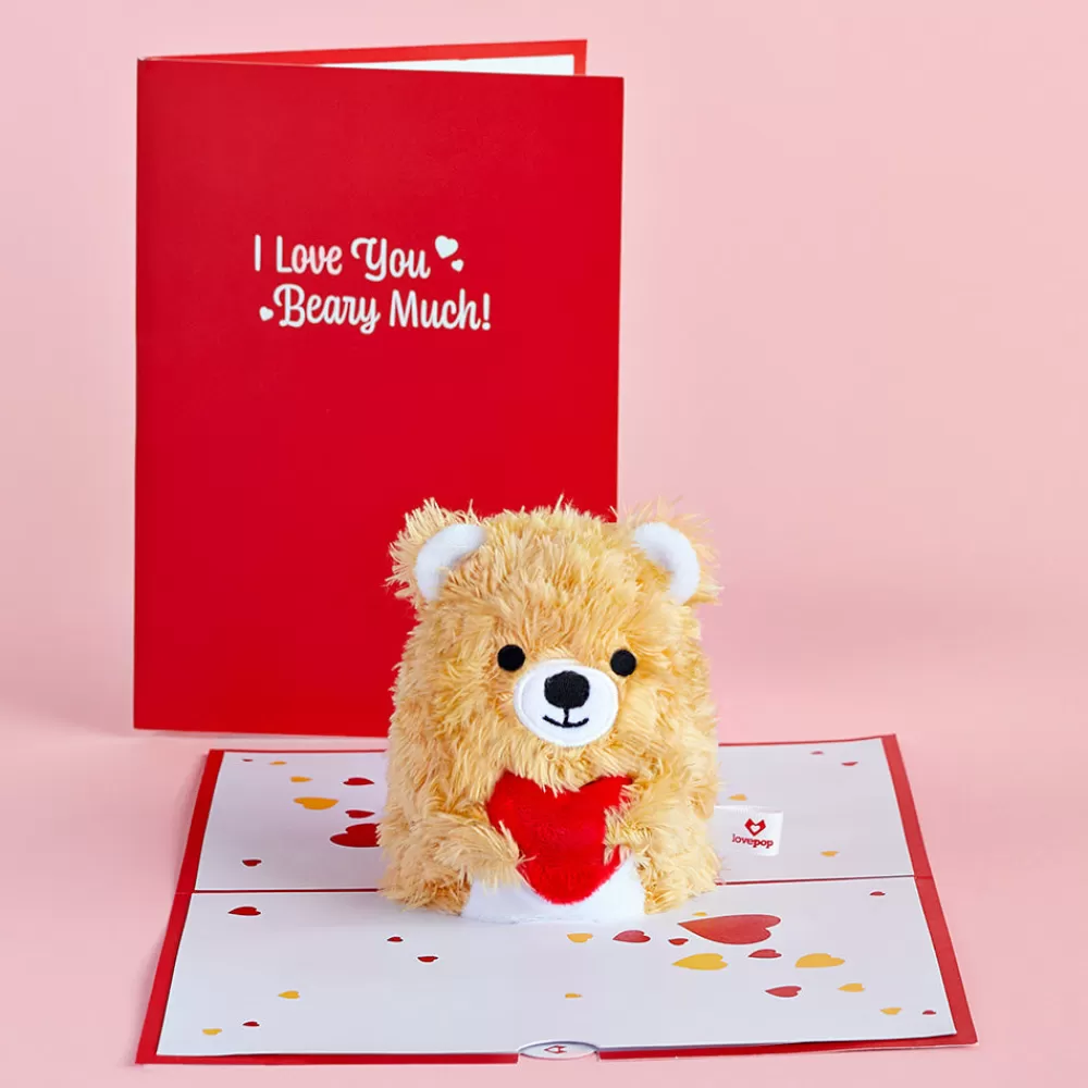 Lovepop Plushpop | Anniversary | You're The Beary Best' Plushpop Card